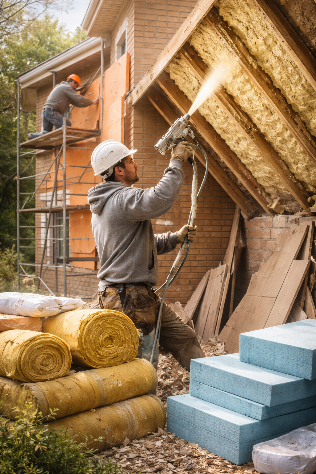 Утепление домов в дзержинском под ключ от 4298 руб/м2 | Профессионально — ТепломастерДзж