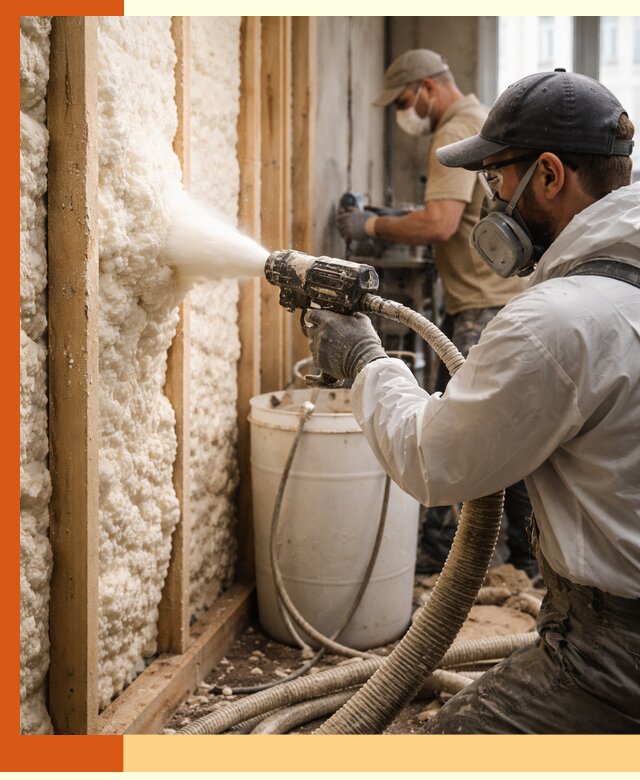 Утепление пеноизолом жилых и коммерческих объектов в дзержинском